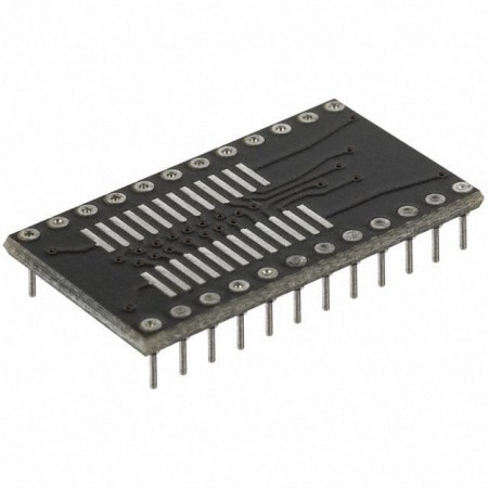 Aries Electronics 24-650000-10  Correct-A-Chip® 650000  SMD 至 DIP  2.400\ 长 x 0.480\ 宽（60.96mm x 12.19mm）