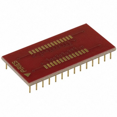 Aries Electronics 28-650000-11-RC  Correct-A-Chip® 650000  SMD 至 DIP  2.800\ 长 x 0.700\ 宽（71.12mm x 17.78mm）