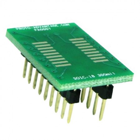 Chip Quik Inc. PA0007  Proto-Advantage  SMD 至 DIP  0.700\ x 1.000\（17.78mm x 25.40mm）