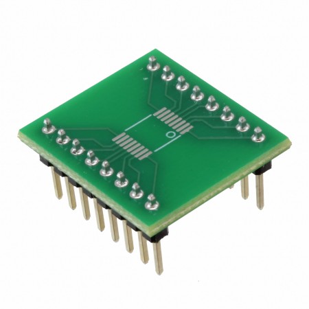 Aries Electronics LCQT-TSSOP16  Correct-A-Chip®  SMD 至 DIP  0.800\ 长 x 0.700\ 宽（20.32mm x 17.78mm）