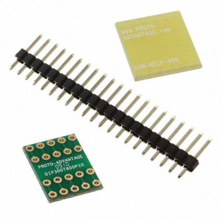 Chip Quik Inc. DIP300T600P10  Proto-Advantage  DIP 至 DIP  0.700\ 长 x 0.500\ 宽（17.78mm x 12.70mm）