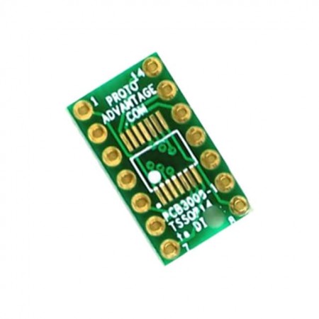 Chip Quik Inc. PCB3008-1  Proto-Advantage  SMD 至 DIP  0.400\ x 0.700\（10.16mm x 17.78mm）