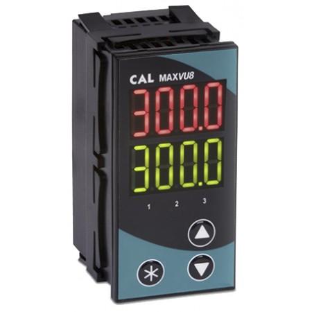 CAL PID控制器, MAXVU系列, 110 → 240 V 交流, 继电器输出, 3输出