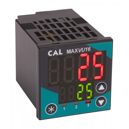 CAL PID控制器, MAXVU16系列, 24 V 交流/直流, 继电器，SSR输出, 3输出