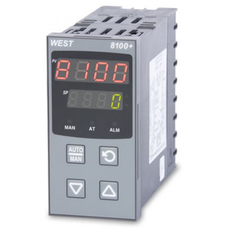 West Instruments PID控制器, P8100 系列, 100 → 240 V 交流, 继电器，SSR输出, 3输出