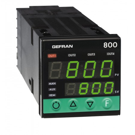 Gefran 控制器, 800系列, 240 V, 模拟电流，机电继电器，固态继电器输出, 3输出