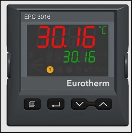 PID控制器, EPC3000系列, 230 V, 继电器输出, 开/关、PID 控制器, 1输出