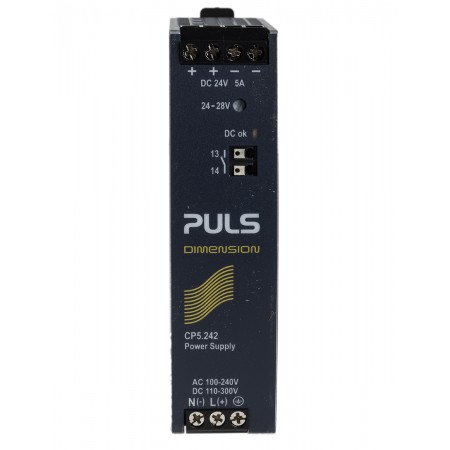 PULS 导轨电源, CP系列, 24V 直流输出, 100 → 240 V ac, 110 → 300 V dc输入