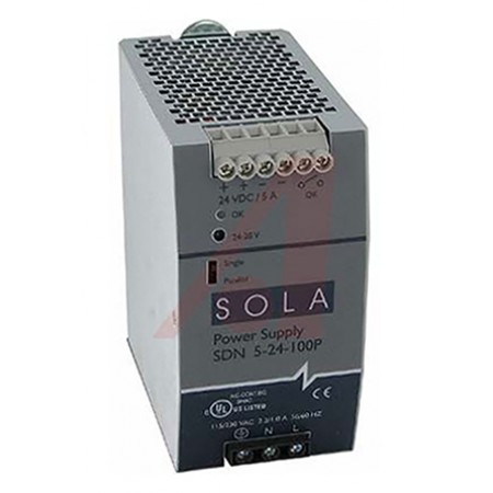 SolaHD 导轨电源, SDN-P系列, 24V 直流输出, 85 → 264V 交流输入