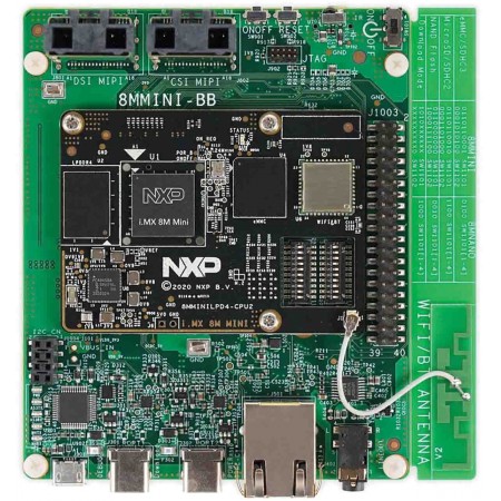 NXP评估板, i.MX 8M Mini LPDDR4 EVKB Board Hardware, i.mx 8M 微型