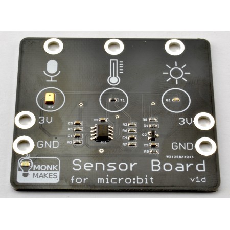 Monk Makes, 传感器板, 湿度,温度, 用于micro ： bit, V1F芯片