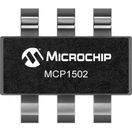 Microchip 精密电压基准, 2.7V, SOT 23封装, 0.1%精确度, 表面贴装安装