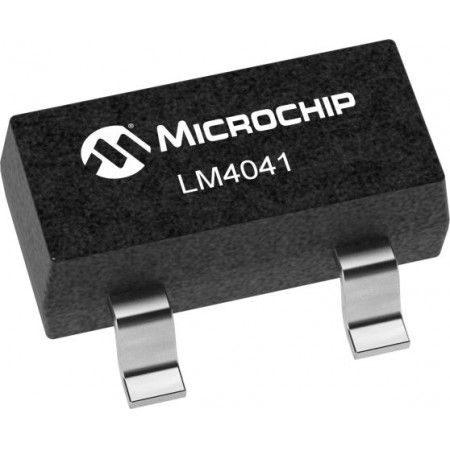Microchip 电压基准, 1.2V, SOT-23封装, 0.5 %精确度, 表面贴装安装, 3引脚