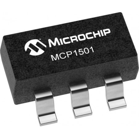 Microchip 电压基准, 4.096V, SOIC封装, 0.1%精确度, 表面贴装安装