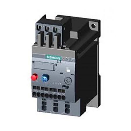 Siemens 热过载继电器, 3RU2系列, 触点额定电流 3 A, 自动，手动复位