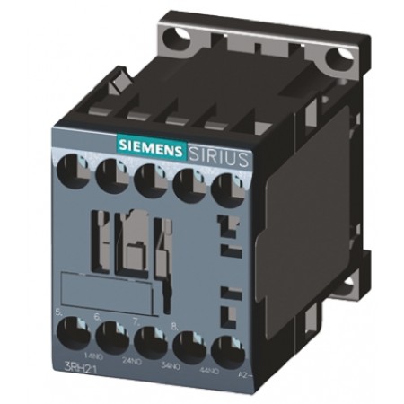 Siemens 接触器继电器, 3RH2系列, 触点额定电流 10 A