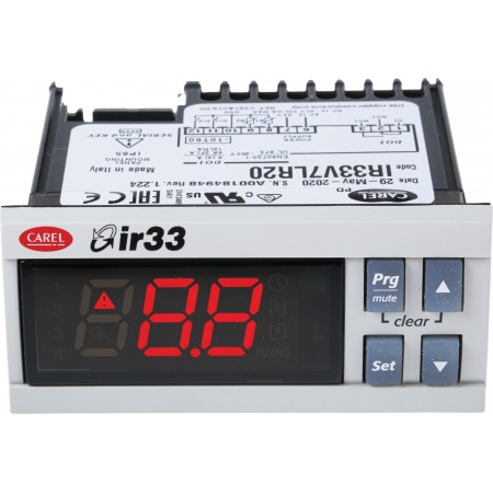 Carel PID控制器, IR33系列, 12 → 24 V 交流, 继电器输出, 1输出
