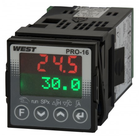 West Instruments PID控制器, KS20系列, 100 → 240 V 交流, 继电器，SSR输出, 6输出