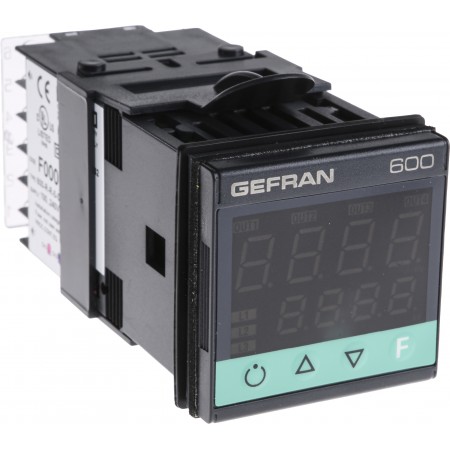 Gefran PID控制器, 600系列, 100, 240 V 交流, 继电器输出, ON/OFF, 2输出
