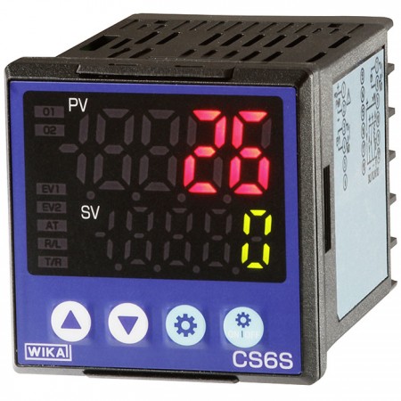 WIKA PID控制器, 24 V 交流/直流，100 → 240 V 交流, 继电器输出