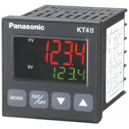 Panasonic PID控制器, KT4H系列, 100 → 240 V 交流, 继电器输出, 1输出