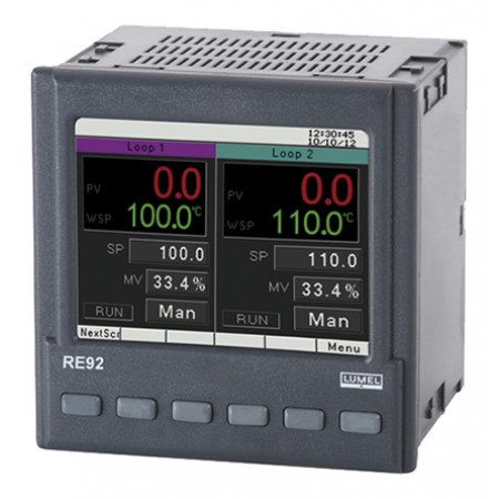 Lumel PID控制器, RRE92系列, 85 → 253 V 交流/直流, 二进制输出, 6输出