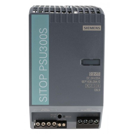 Siemens 西门子 导轨电源, SITOP PSU300S系列, 24V 直流输出, 340 → 550V 交流输入