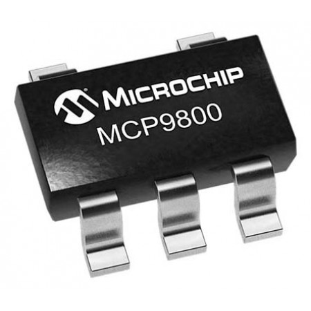 微芯 数字温度传感器, MCP9800 系列 表面贴装, 5引脚