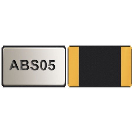 Abracon 石英晶体谐振器, 32.768kHz, 贴片安装, 2引脚, 12.5pF负载, 1.6 x 1 x 0.5mm, 长1.6mm