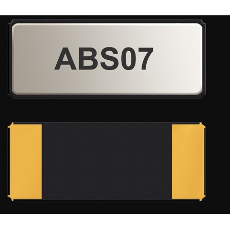 Abracon 晶振, 32.768kHz, 贴片安装, 2引脚, 7pF负载, 3.2 x 1.5 x 0.9mm, 长3.2mm