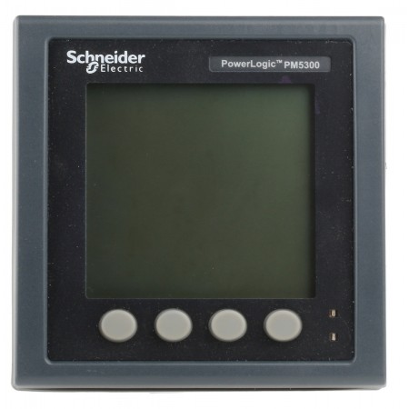 施耐德电气能量计, LCD, PM5000系列, 切面尺寸92 x 92 mm