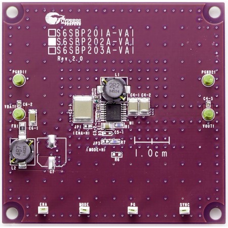 赛普拉斯评估套件 电源管理开发套件, S6BP202A1F芯片