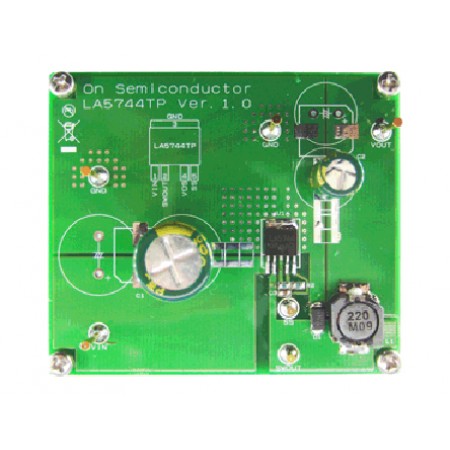 安森美 降压调节器评估测试板 电源管理开发套件, LA5744TPGEVB芯片