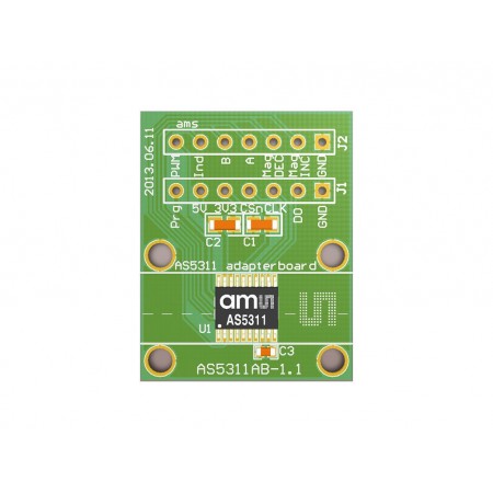 ams OSRAM, 适配器板, 位置传感器, 用于AS5311, AS5311芯片