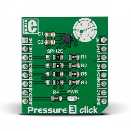 MikroElektronika, mikroBus 咔哒板, 大气压力传感器, DPS310芯片