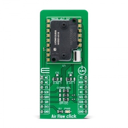 MikroElektronika, 附加板, 差压传感器, 用于mikroBUS 插座, LHDULTRAM012UB3芯片