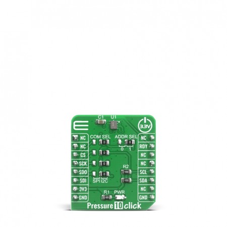 MikroElektronika, mikroBus 咔哒板, 大气压力传感器, HSPPAD042A芯片