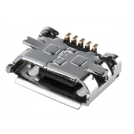 Amphenol ICC USB 连接器, 贴装, 母座, USB2.0, 直角, 1.8A额定电流