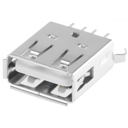 Wurth Elektronik USB 连接器, WR-COM 系列, 通孔, 母座, 直向, 1.5A额定电流
