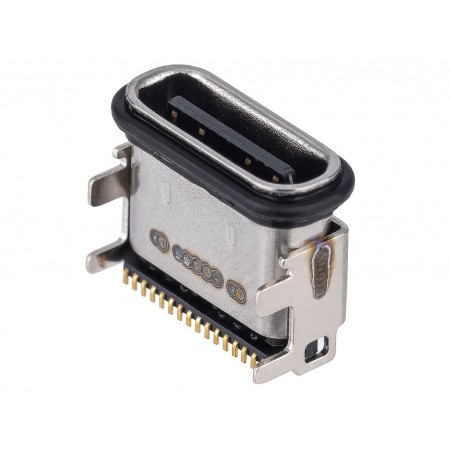 Molex 莫仕 C 型 USB 连接器, 贴装, 母座, USB2.0, 1 端口, 直角