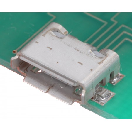 Hirose ZX系列 直向向 母座 微型 USB 连接器, AB型 v2.0, 30 V 交流, 1A