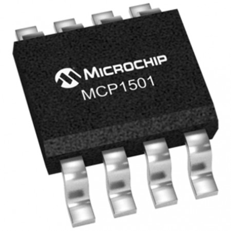 Microchip 电压基准, 4.096V, SOIC封装, ±0.08 %精确度, 表面贴装安装, 8引脚