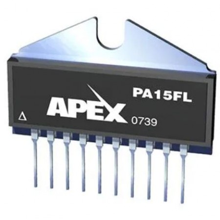 Apex 高电压运算放大器, 单通道, SIP封装, 双电源, 通孔安装, 10引脚