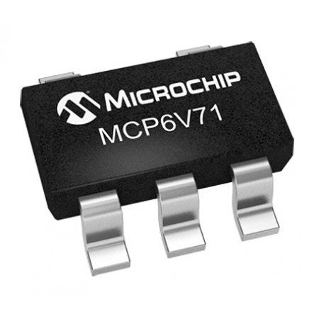 Microchip 精密零漂移运算放大器, 单通道, SOT-23封装, 单电源, 表面贴装, 5引脚