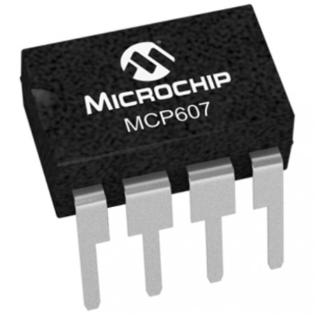 Microchip 精密运算放大器, 双通道, PDIP封装, 单电源, 通孔安装, 8引脚