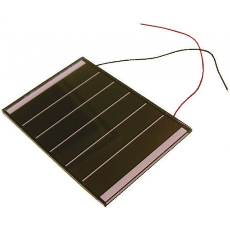 三洋 太阳能板, 非晶硅太阳能电池, 6V, 57.7 x 55.1 x 1.3mm