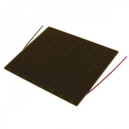 Sanyo 太阳能板, 非晶硅太阳能电池, 4.9V, 58.1 x 48.6 x 1.3mm