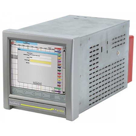 Eurotherm 图表记录仪 18输入, 可测量电流、毫伏、电阻、电压 无纸 最大电阻0 ￫ 6000Ω 6100A