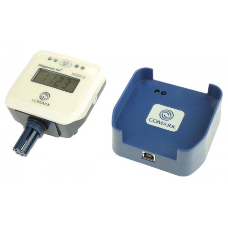 Comark 温度记录仪, N2013 入门套件型号, 用于湿度、温度测量, 2输入通道