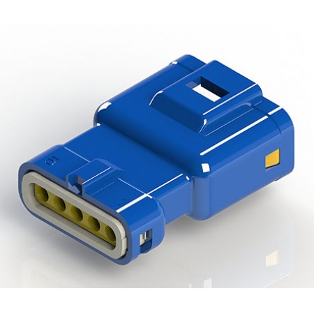EDAC 线对线连接器插头, 250 V, 3A, 5P, 电缆安装